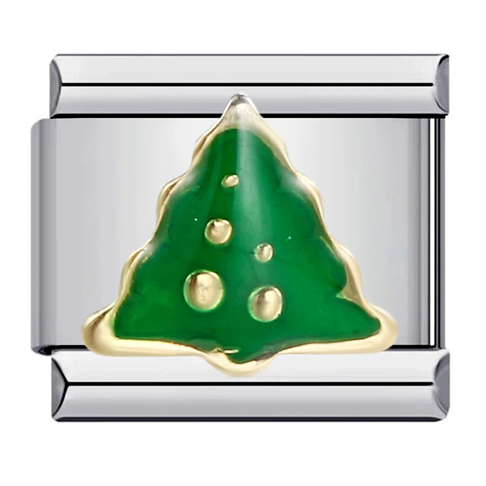 Christmas Italian Charm Links 140