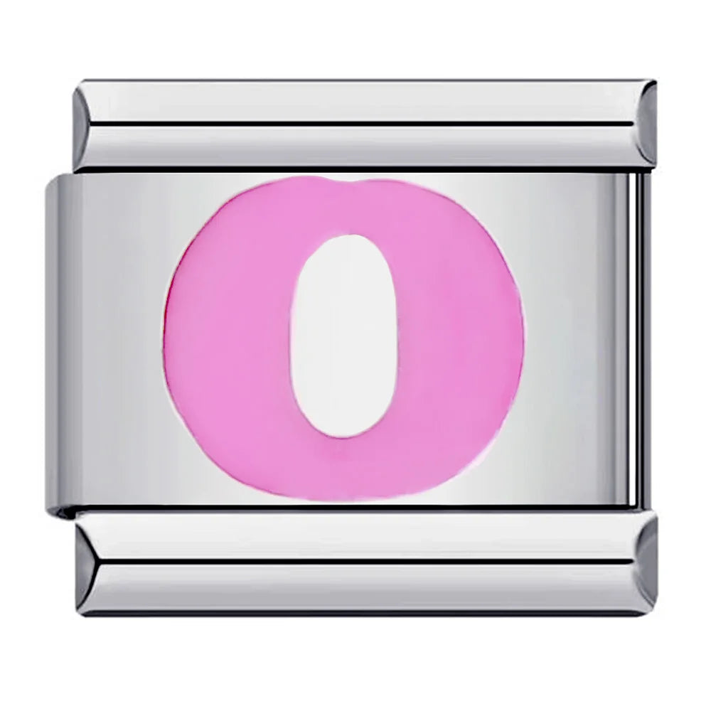 Pink 26 English Letters