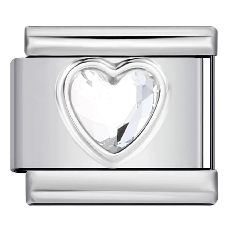 Heart Italian Charm Link 269