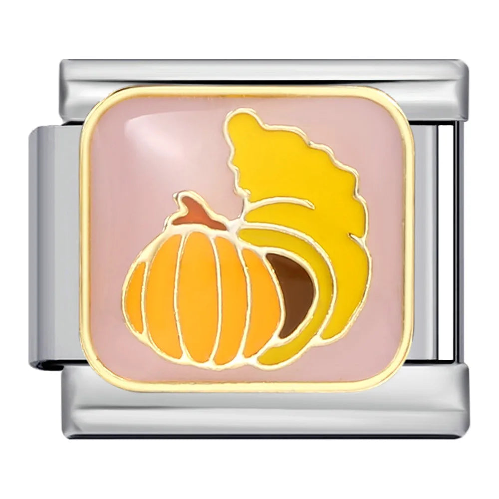 Thanksgiving Italian Charm Link 188
