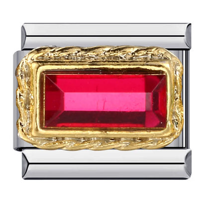 Pink Italian Charm Link 401