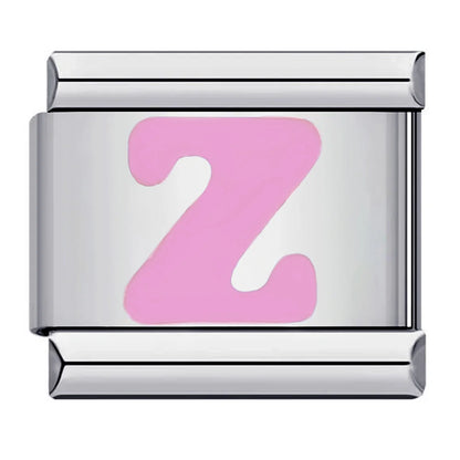 Pink 26 English Letters