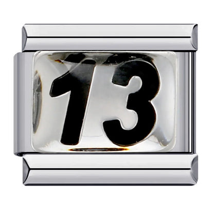 0-9 Number Italian Charm Links 069