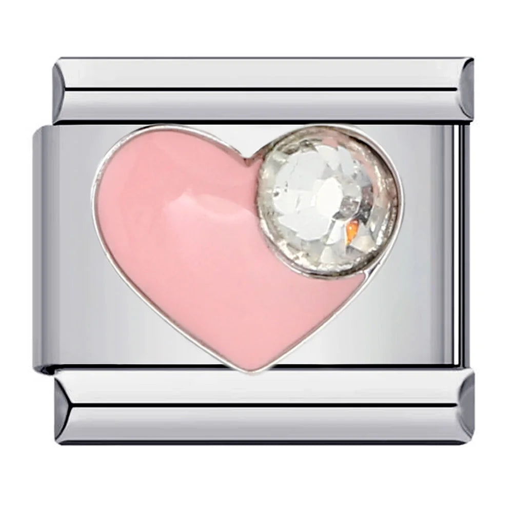 Heart Italian Charm Links 171