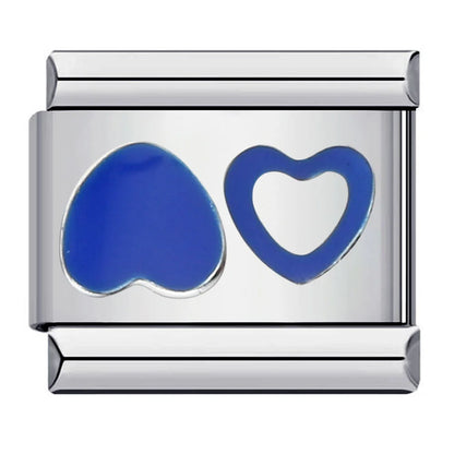 Heart Italian Charm Links 121
