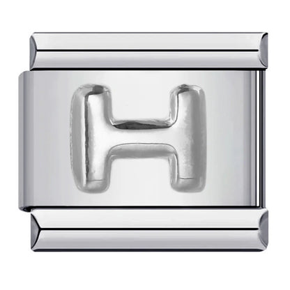 Silver Color 26 English Letters 174
