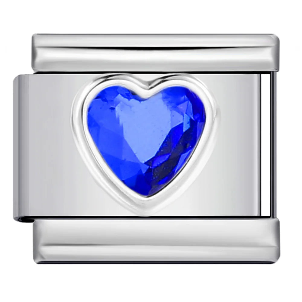 Blue Italian Charm Link 320