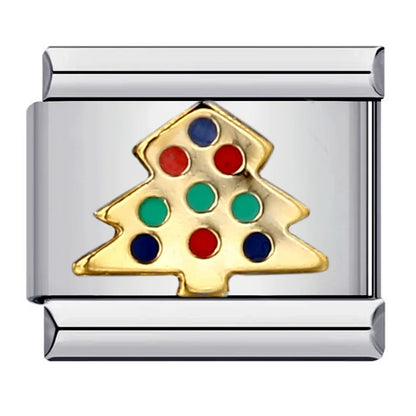 Christmas Italian Charm Links 140