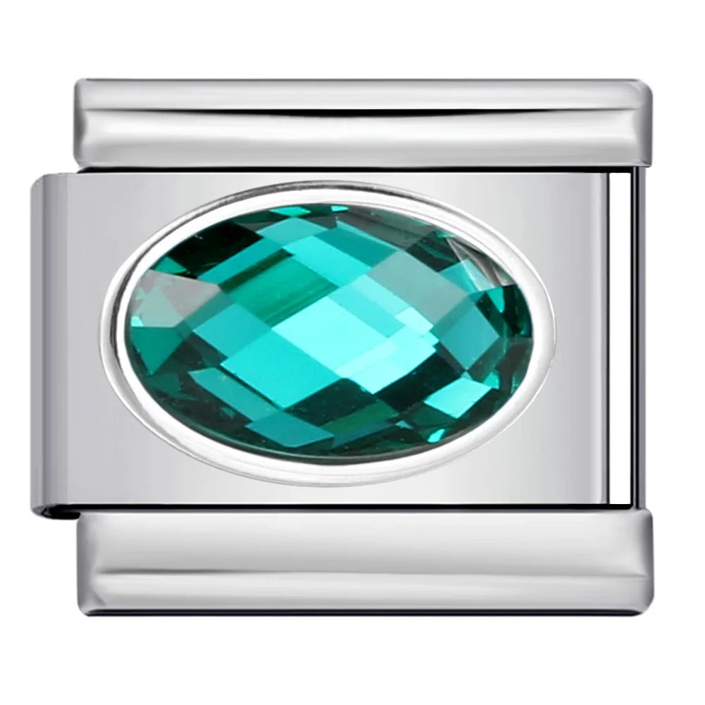 Oval Italian Charm Link 249