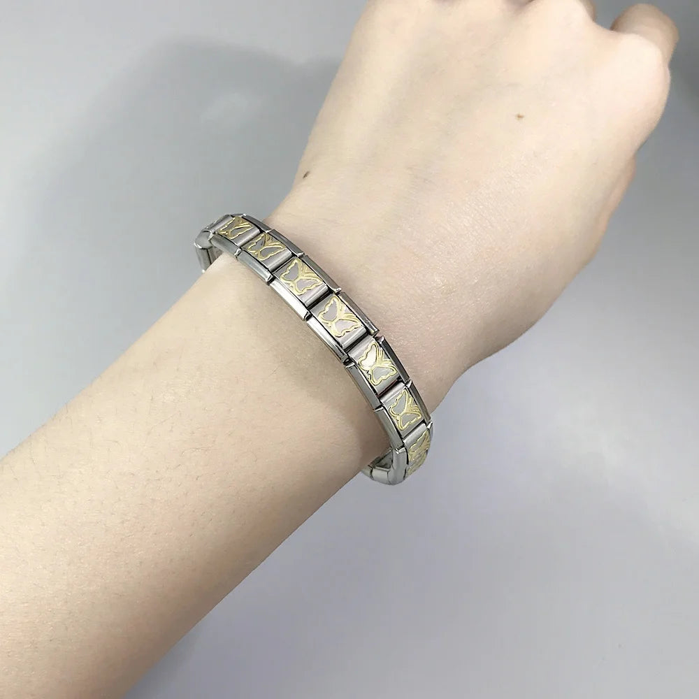 Simple Italian Charm Links 013