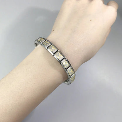 Simple Italian Charm Links 013