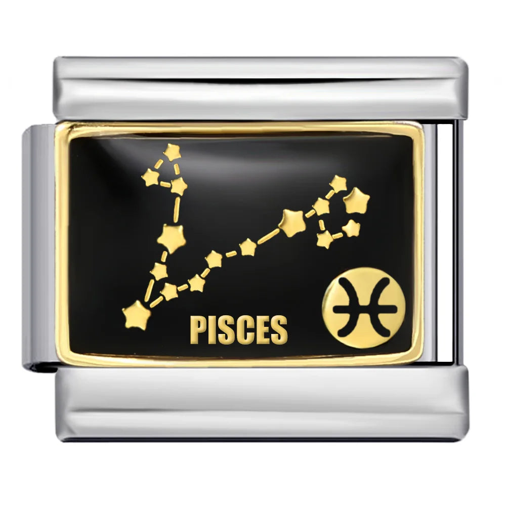 12 Constellation Italian Charm 362