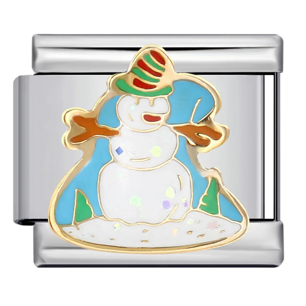 Christmas Italian Charm Link 203