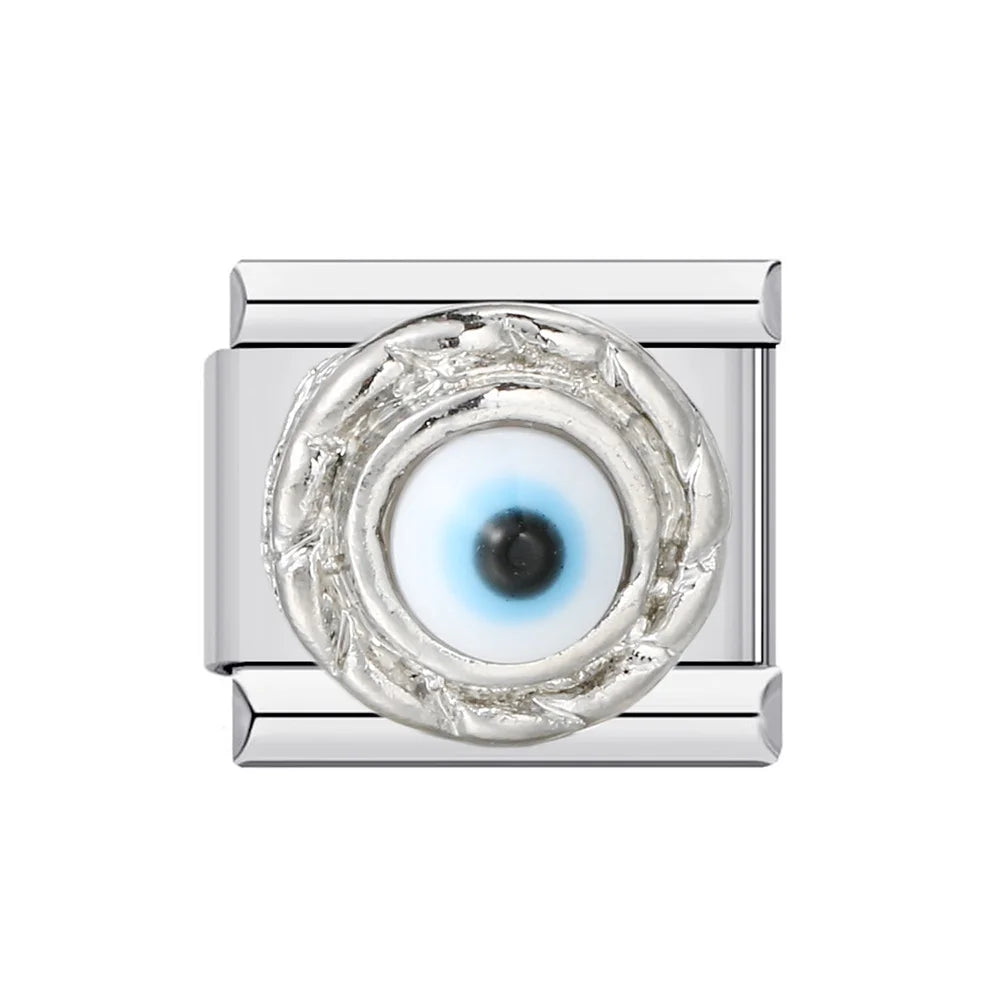 Evil Eyes Italian Charm Links 110
