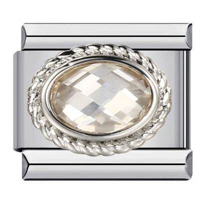 Blue Italian Charm Link 402