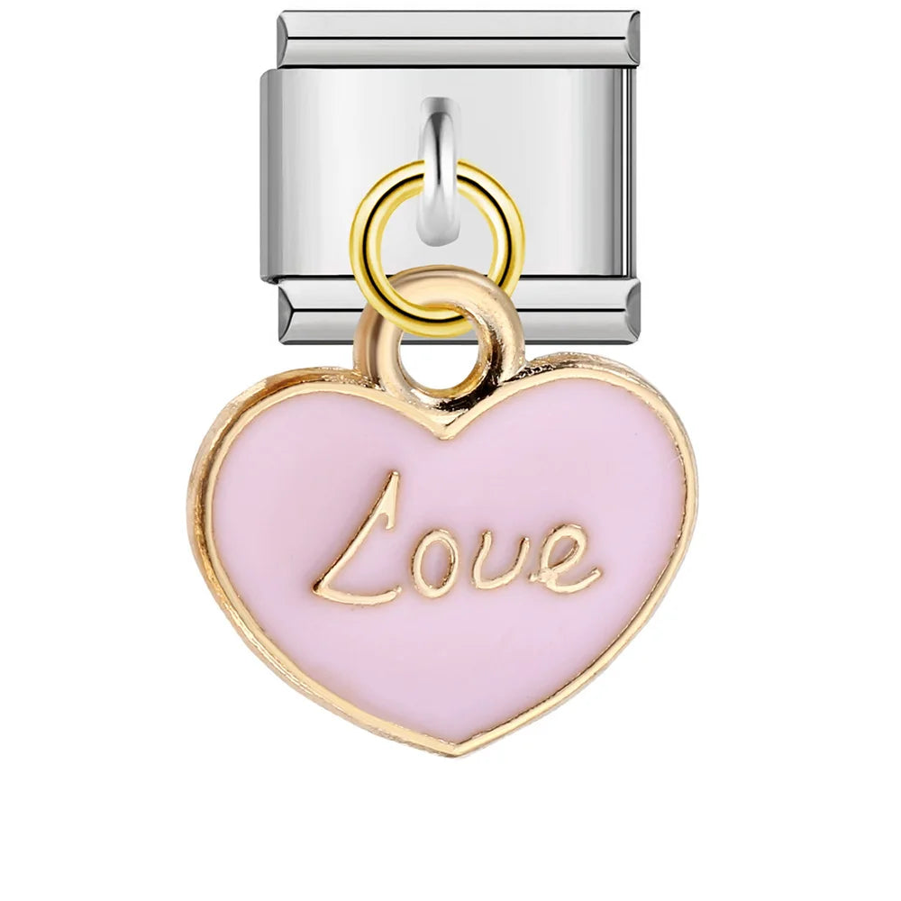Heart Pendant Italian Charm 577