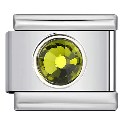 Green Italian Charm Links 400