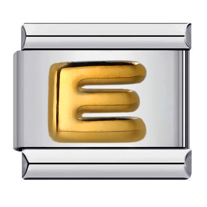 Gold Color 26 English Letters 064