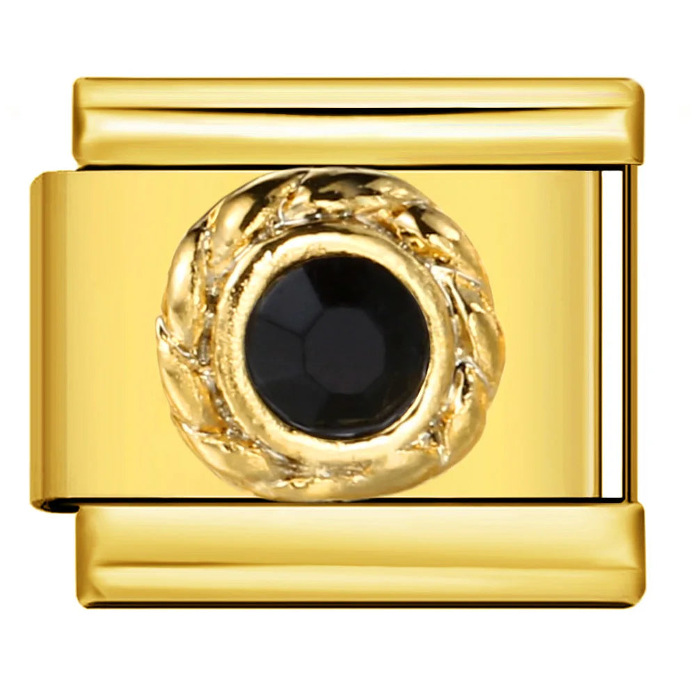 Round Italian Charm Links 160