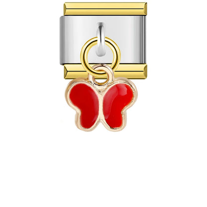 Butterfly Italian Charm Links 099