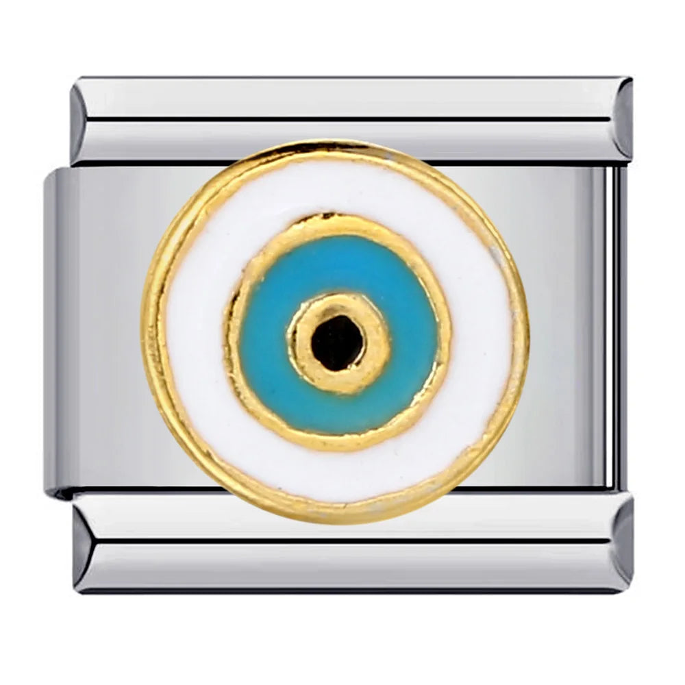 Evil Eyes Italian Charm Links 110