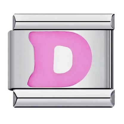 Pink 26 English Letters