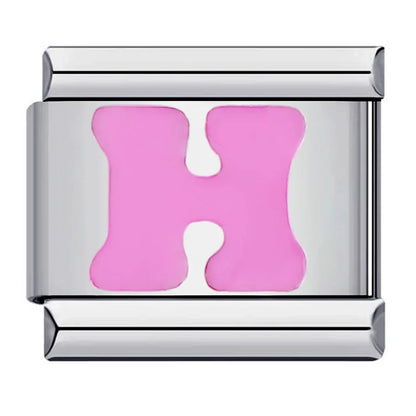 Pink Color 26 English Letters 018