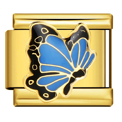Gold Color Italian Charm Link 176