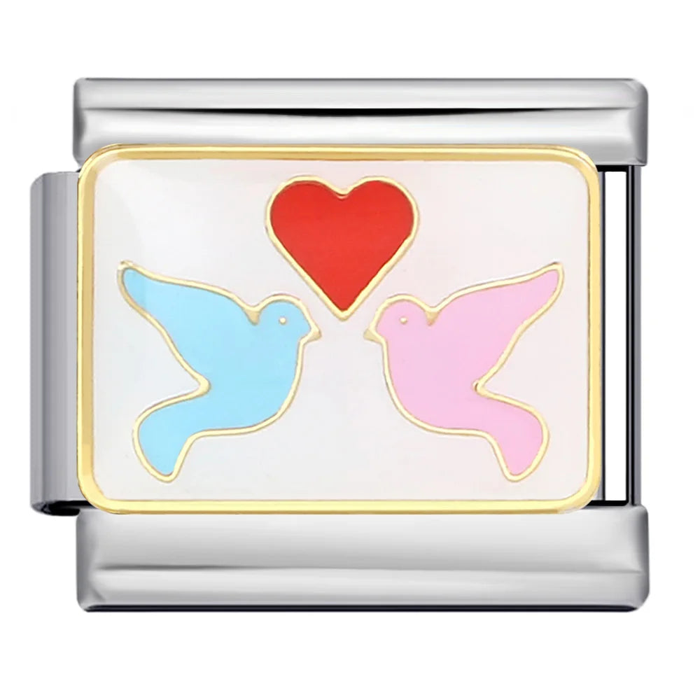 Bird Italian Charm Link 307