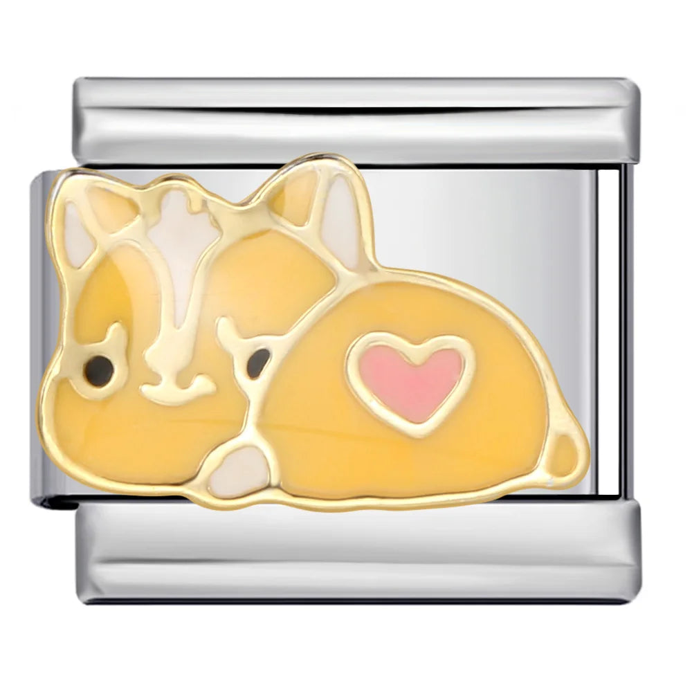 Dog Italian Charm Link 303