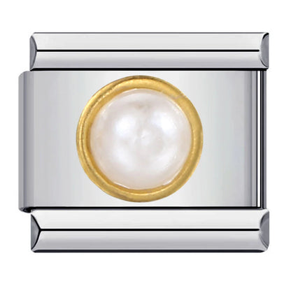 Round Italian Charm Links 160