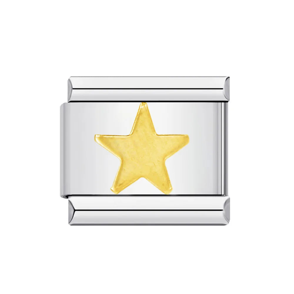 Star Italian Charm Link 312