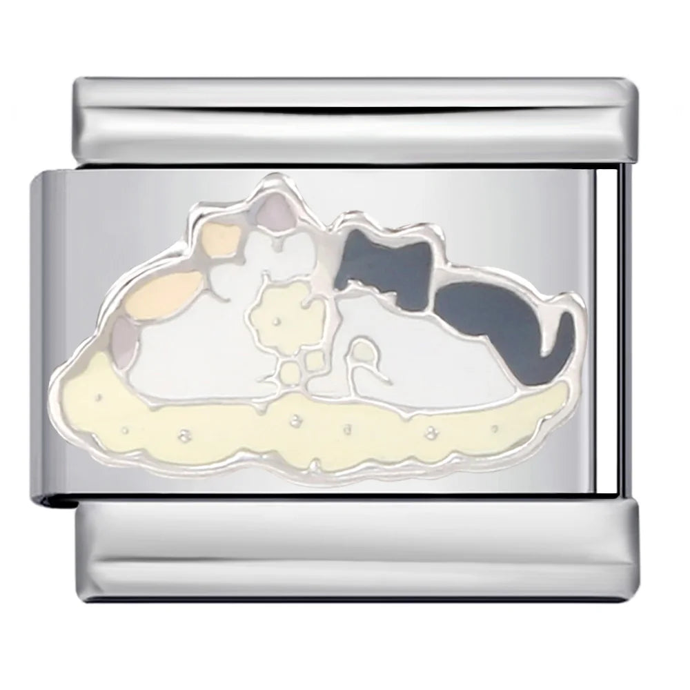 Cats Italian Charm Link 193