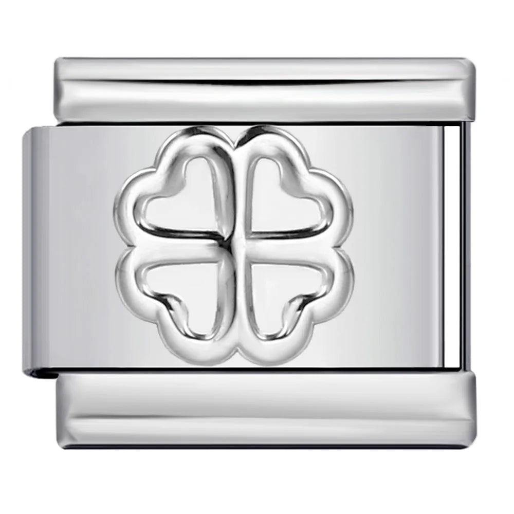 Flower Italian Charm Link 229