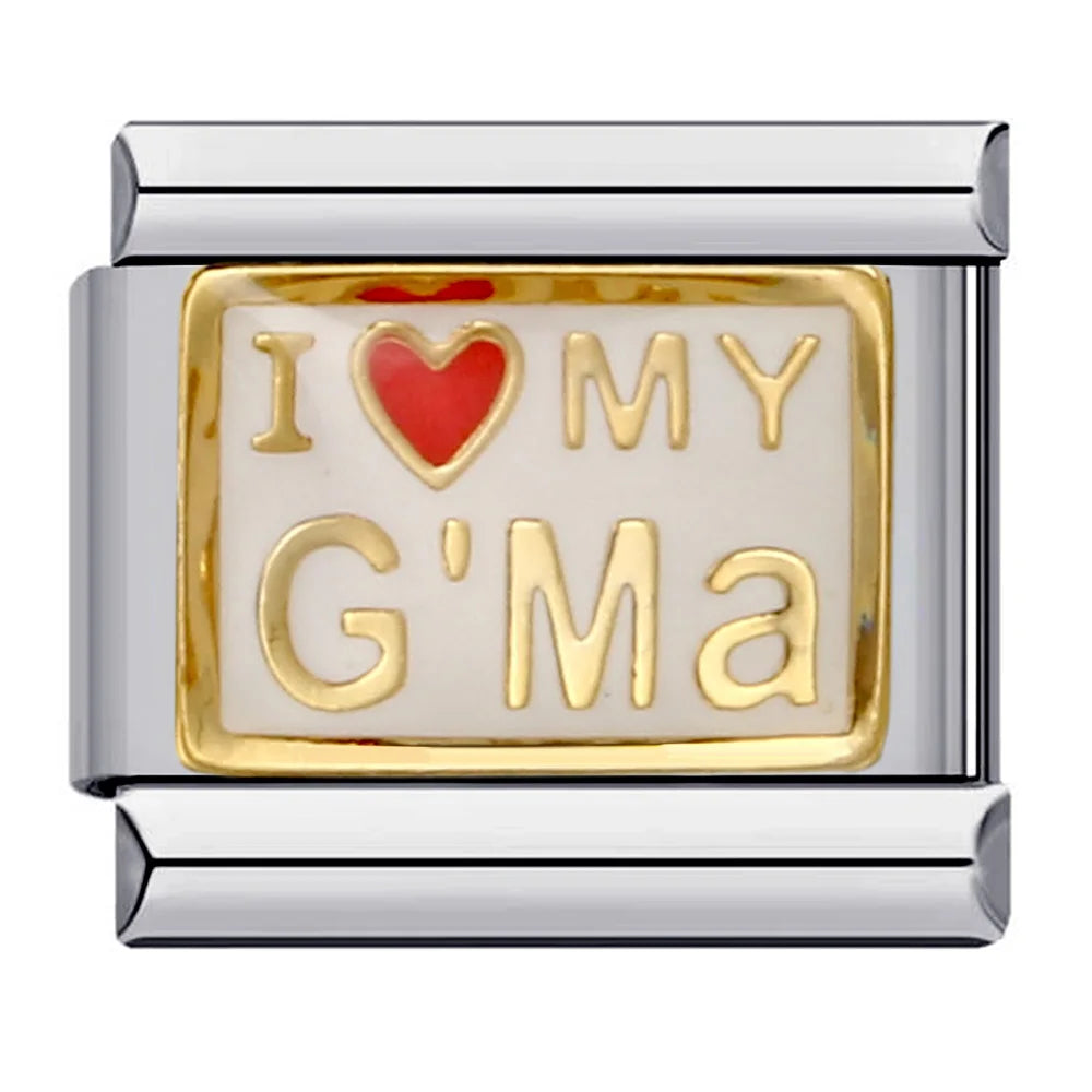 Family Italian Charm Link 470