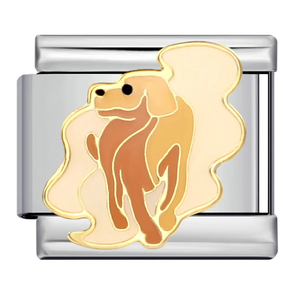 Dog Italian Charm Link 303