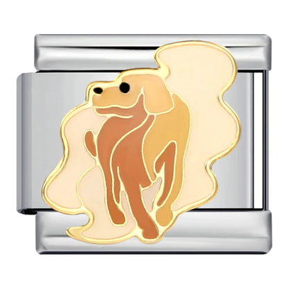Dog Italian Charm Link 303