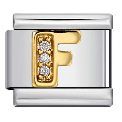 Gold Color 26 English Letter 207