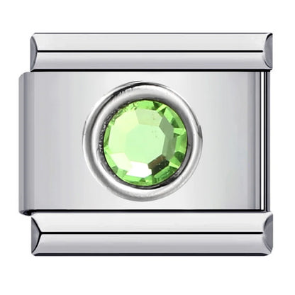 Round Italian Charm Link 297