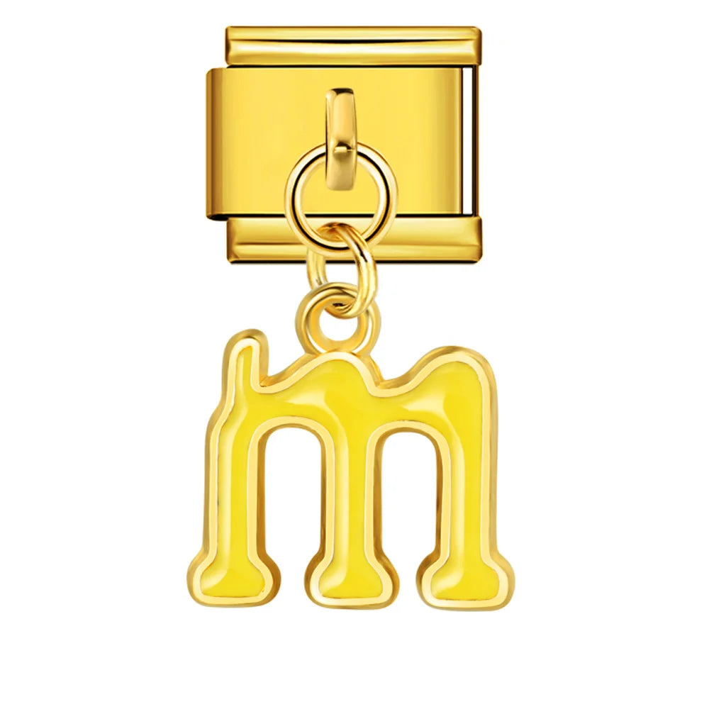 Gold Color 26 English Letter 461
