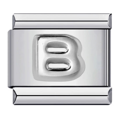 Silver Color 26 English Letters 174