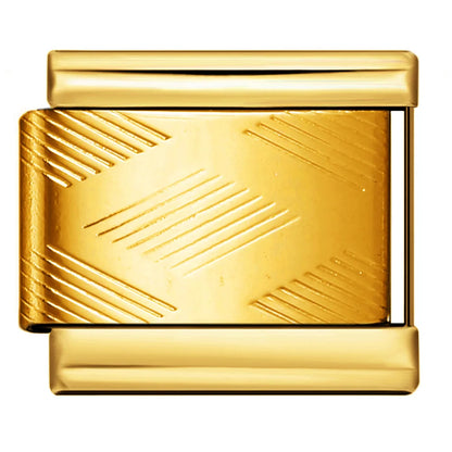 Square Italian Charm Link 448