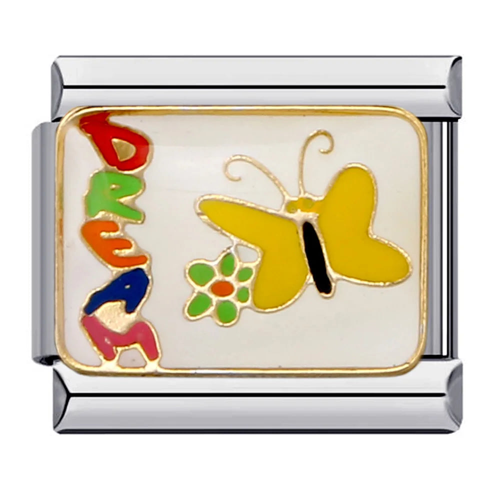 Rainbow Italian Charm Links 151