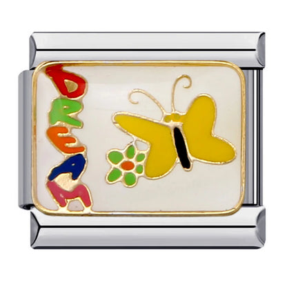 Rainbow Italian Charm Links 151