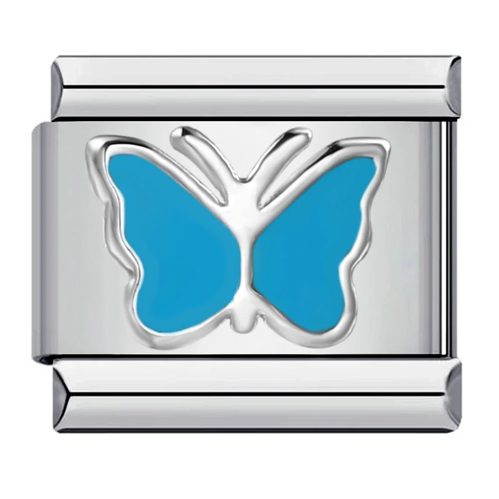 Butterfly Italian Charm Link 479