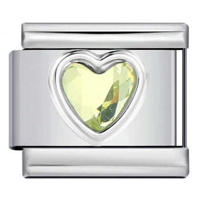 Heart Italian Charm Link 269