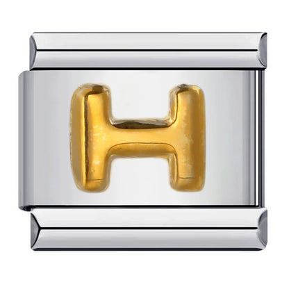 Gold Color 26 English Letters 064