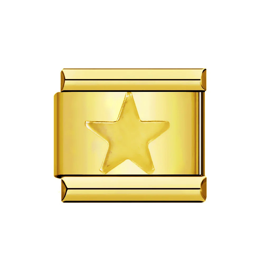 Star Italian Charm Link 312
