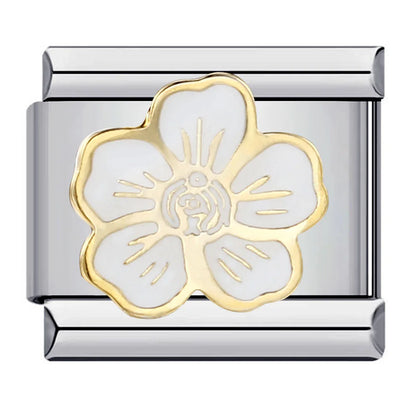 Flower Italian Charm Links 141
