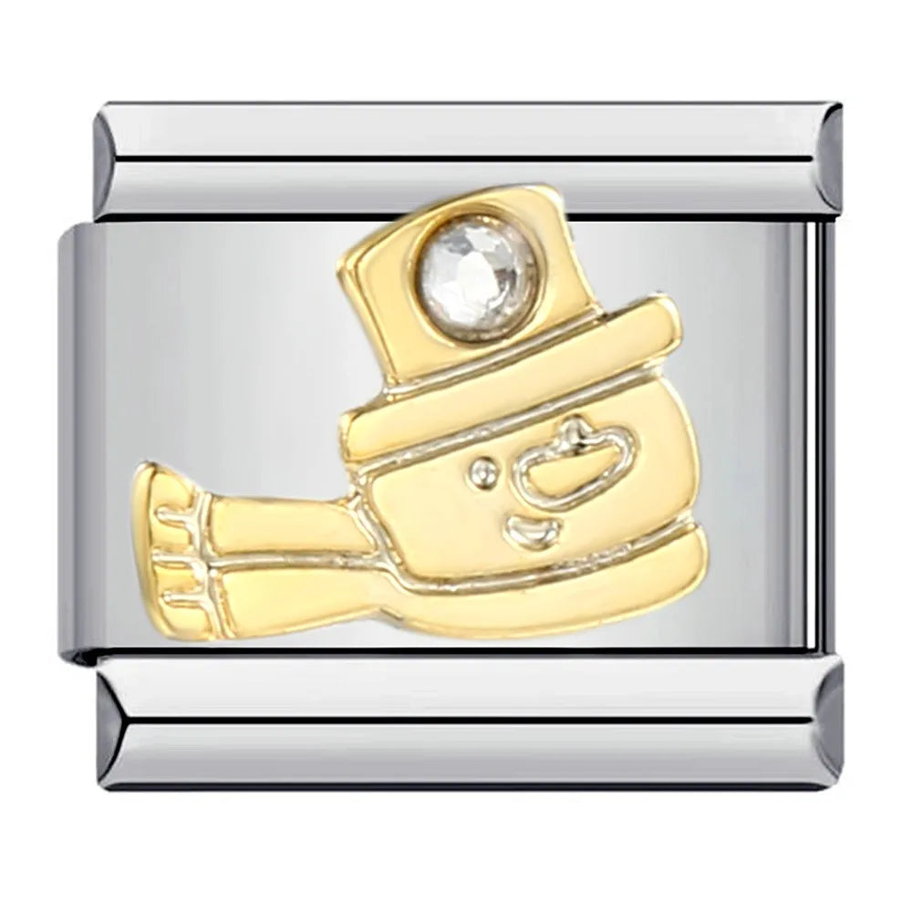 Christmas Italian Charm Link 203